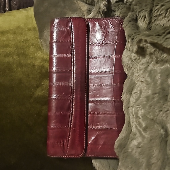 Vintage Genuine EEL Skin Wallet - Picture 2 of 6